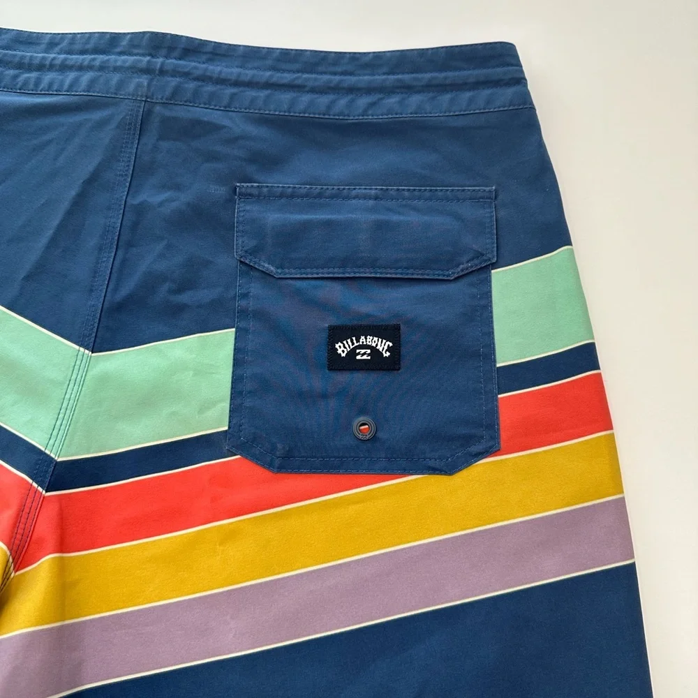 Billabong Board Shorts Swim Trunks Spinner Lo Tide 18